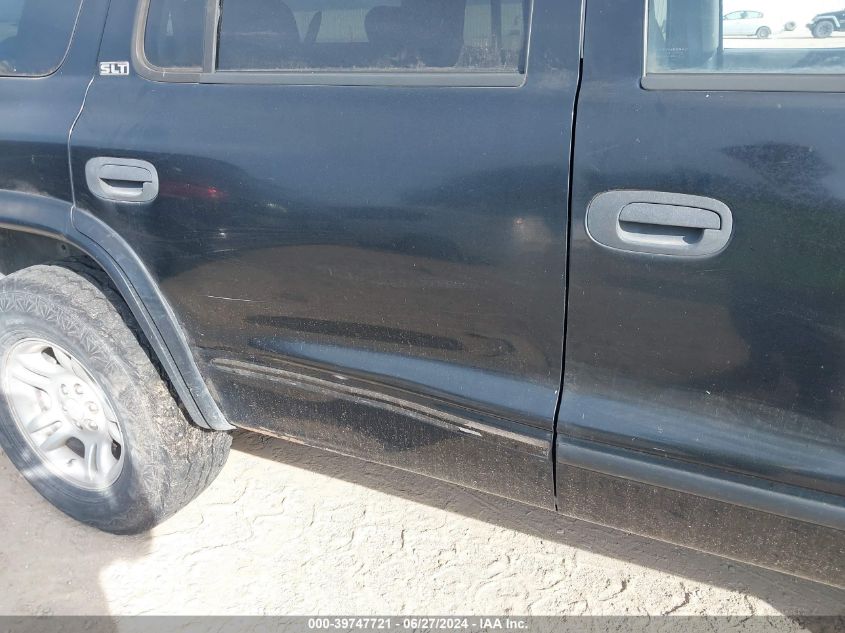 2002 Dodge Durango Slt VIN: 1B8HS48NX2F134286 Lot: 39747721