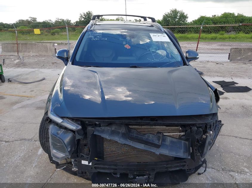 2020 Hyundai Santa Fe Sel/Sel Plus VIN: 5NMS33AD1LH217743 Lot: 39747726