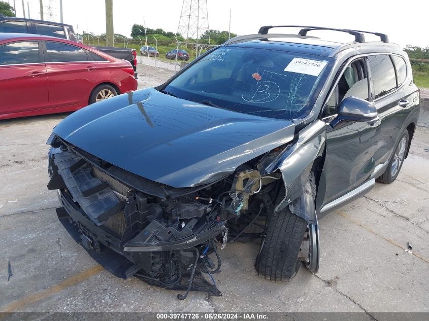 2020 Hyundai Santa Fe Sel/Sel Plus VIN: 5NMS33AD1LH217743 Lot: 39747726