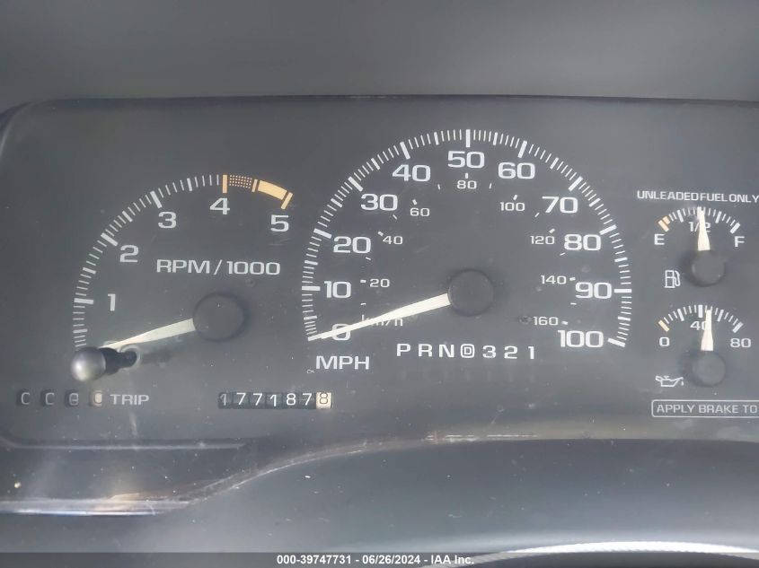 1995 GMC Sierra C1500 VIN: 1GTEC14H6SZ502500 Lot: 39747731