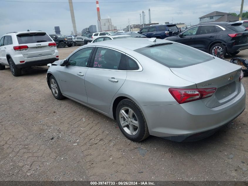 1G1ZD5ST7NF175312 | 2022 CHEVROLET MALIBU