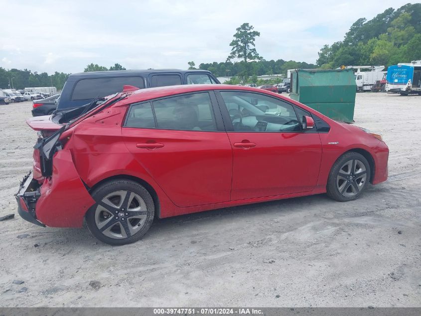 2019 Toyota Prius Xle VIN: JTDKARFUXK3076430 Lot: 39747751