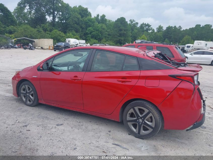 2019 Toyota Prius Xle VIN: JTDKARFUXK3076430 Lot: 39747751