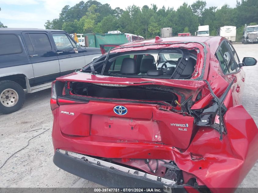 2019 Toyota Prius Xle VIN: JTDKARFUXK3076430 Lot: 39747751