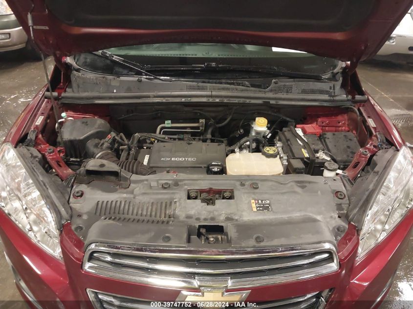 2016 Chevrolet Trax Ltz VIN: 3GNCJRSB1GLT50111 Lot: 39747752