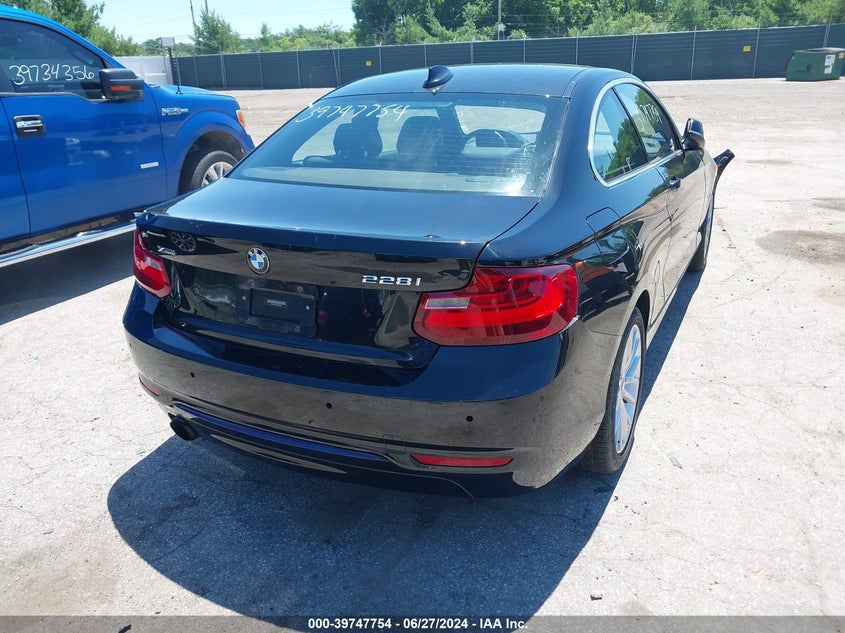 2016 BMW 228I xDrive VIN: WBA1G9C54GV726837 Lot: 39747754