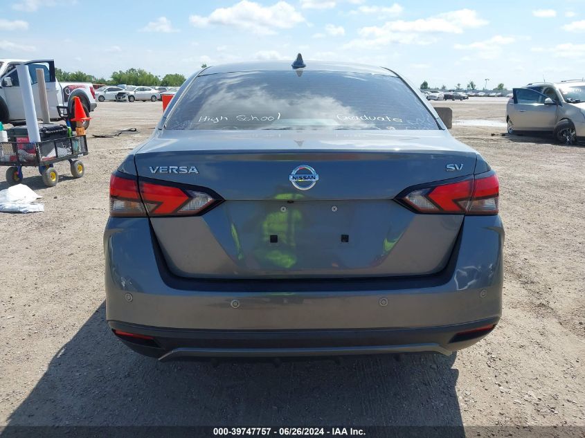 2020 Nissan Versa Sv VIN: 3N1CN8EV4LL835756 Lot: 39747757