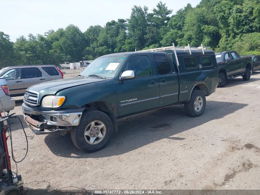 5TBRN3412YS018000 | 2000 TOYOTA TUNDRA