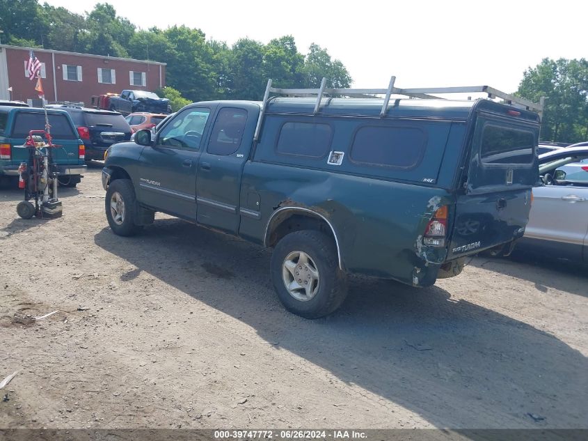 5TBRN3412YS018000 | 2000 TOYOTA TUNDRA