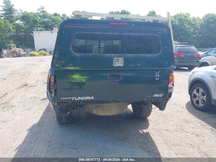 2000 Toyota Tundra Access Cab Sr5 VIN: 5TBRN3412YS018000 Lot: 39747772