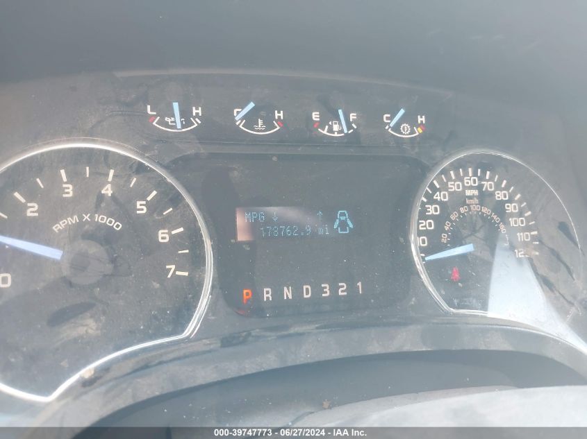 2011 Ford F-150 Xlt VIN: 1FTFW1EF0BFA13780 Lot: 39747773