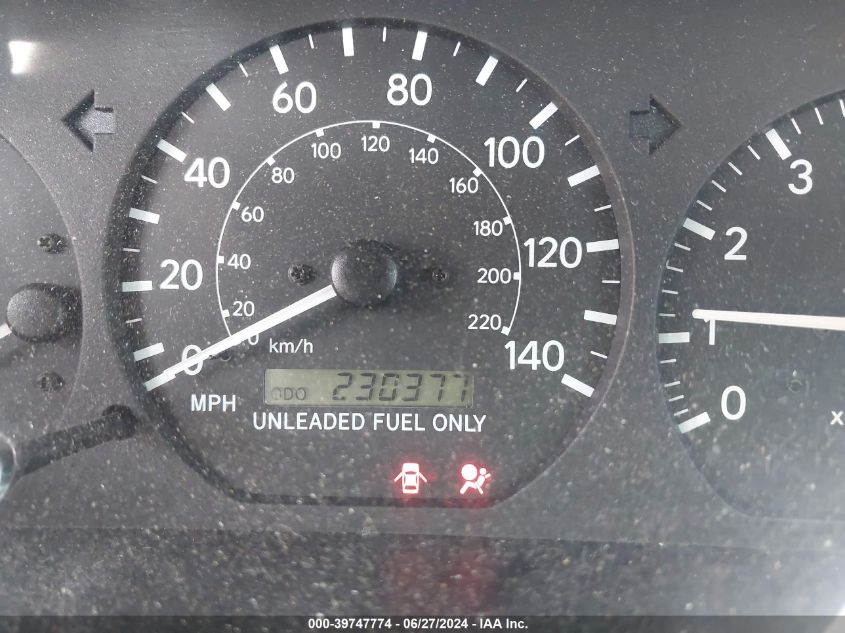 1999 Toyota Camry Le V6 VIN: JT2BF22K3X0158854 Lot: 39747774