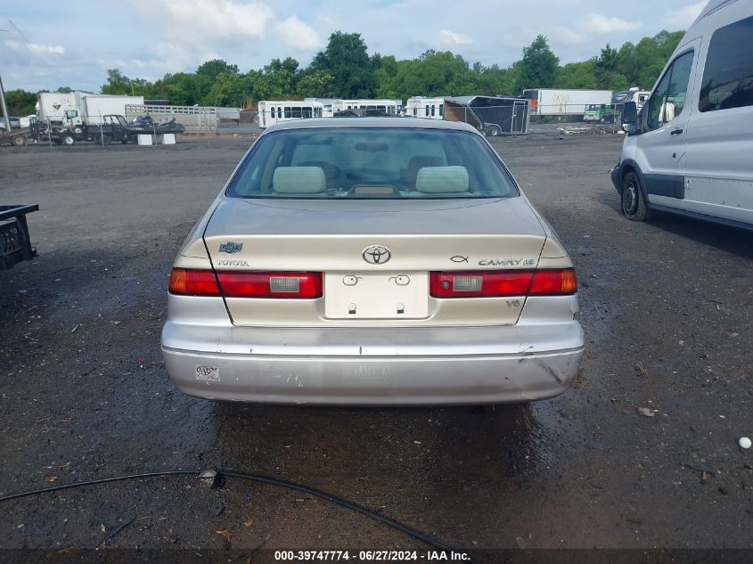 1999 Toyota Camry Le V6 VIN: JT2BF22K3X0158854 Lot: 39747774