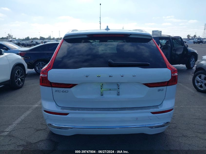 2022 Volvo Xc60 B5 Inscription VIN: YV4L12DL3N1091712 Lot: 39747804