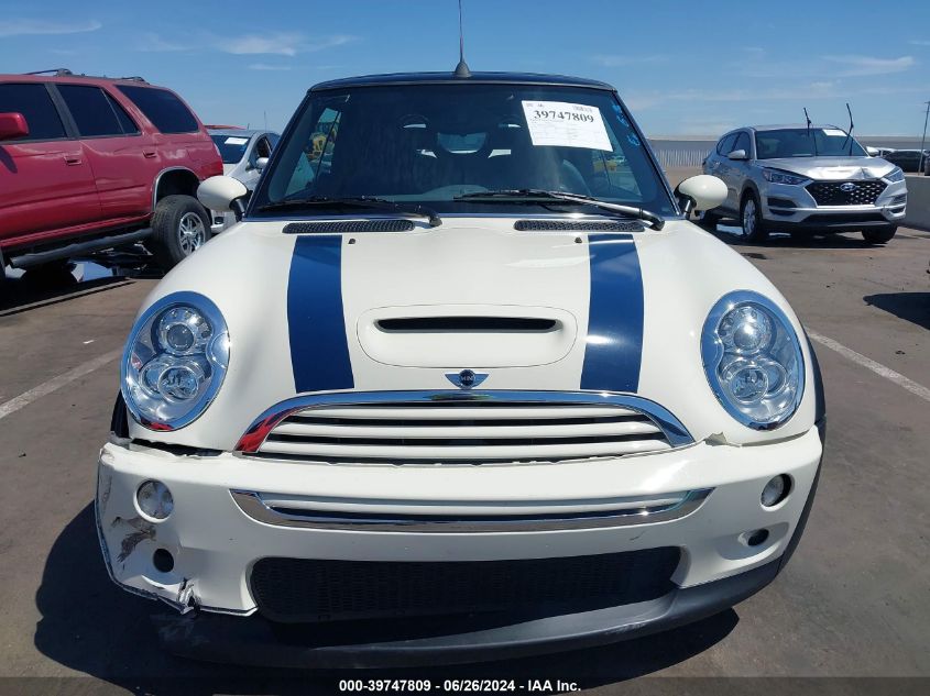 2008 Mini Cooper S VIN: WMWRH33508TL96835 Lot: 39747809