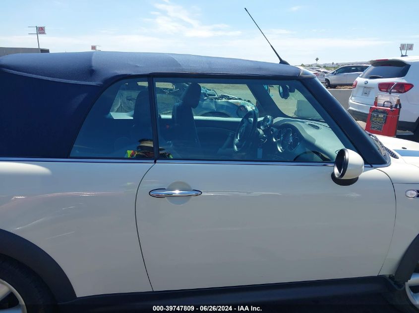 2008 Mini Cooper S VIN: WMWRH33508TL96835 Lot: 39747809