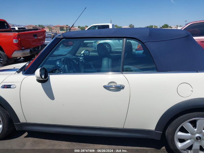 2008 Mini Cooper S VIN: WMWRH33508TL96835 Lot: 39747809