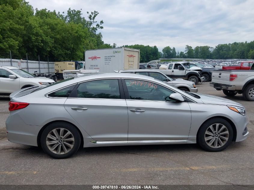 2016 Hyundai Sonata Sport VIN: 5NPE34AF0GH388853 Lot: 39747810