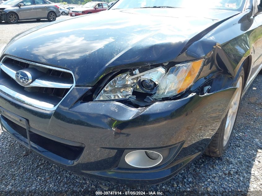 2009 Subaru Legacy 2.5I VIN: 4S3BL616997220103 Lot: 39747814
