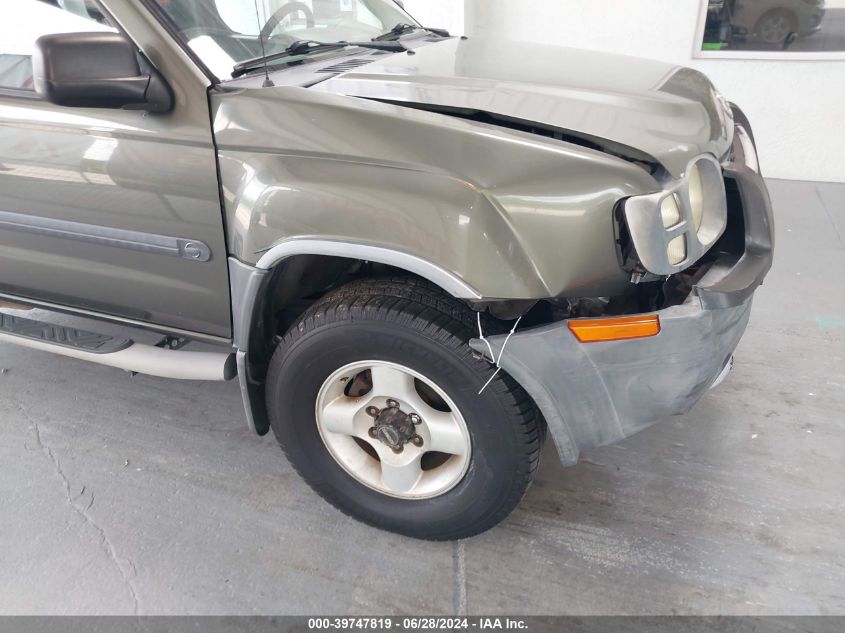 2003 Nissan Xterra Xe VIN: 5N1ED28Y23C694480 Lot: 39747819