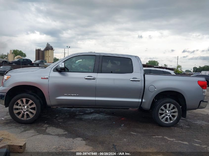 2010 Toyota Tundra Limited 5.7L V8 VIN: 5TFHW5F12AX136394 Lot: 39747848