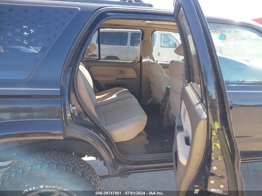 2002 Toyota 4Runner Sr5 V6 VIN: JT3HN86R129063734 Lot: 39747881