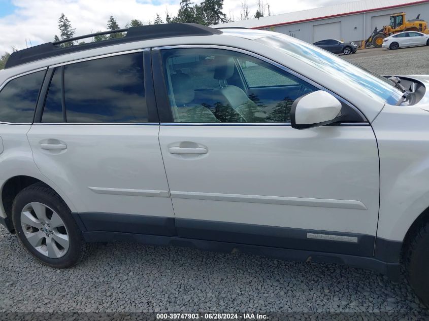2012 Subaru Outback 2.5I Limited VIN: 4S4BRBJCXC3263596 Lot: 39747903