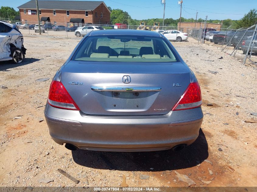 2008 Acura Rl VIN: JH4KB16688C003631 Lot: 39747904