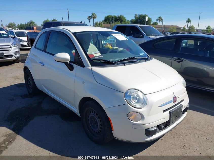 2013 Fiat 500 Pop VIN: 3C3CFFAR8BT739531 Lot: 39747913