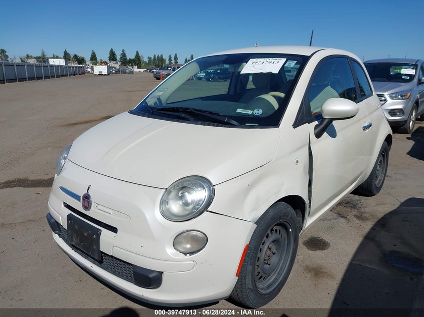 2013 Fiat 500 Pop VIN: 3C3CFFAR8BT739531 Lot: 39747913