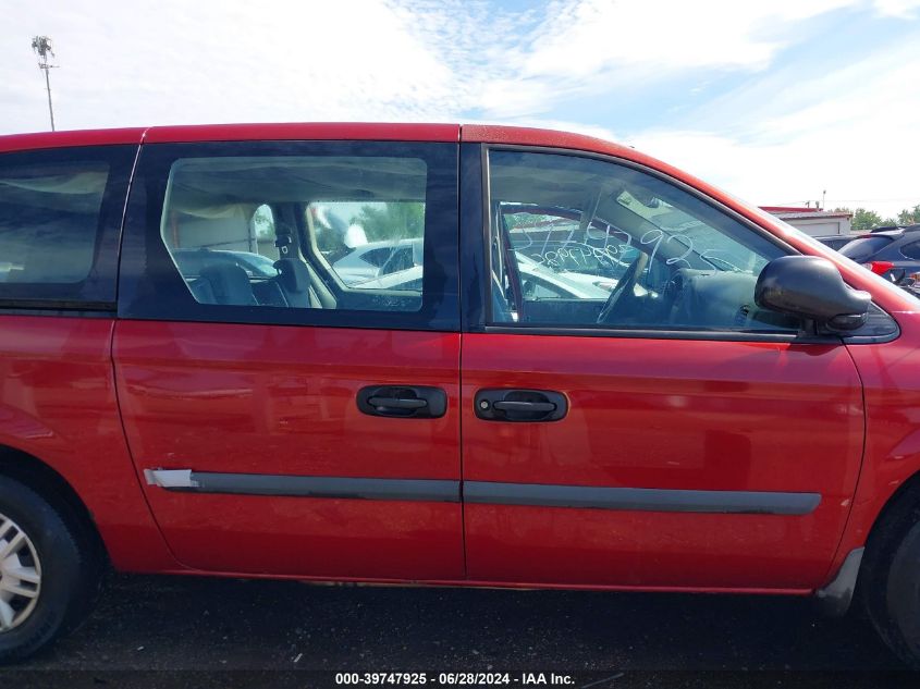 2005 Dodge Grand Caravan Se VIN: 1D4GP24R85B429951 Lot: 39747925