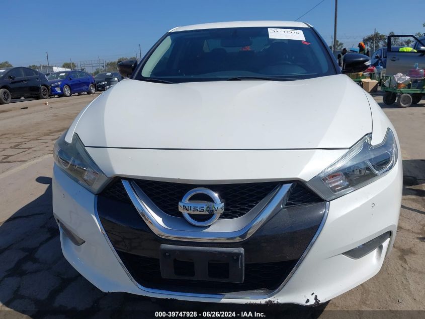 2016 Nissan Maxima 3.5 Platinum/3.5 S/3.5 Sl/3.5 Sr/3.5 Sv VIN: 1N4AA6AP5GC376563 Lot: 39747928