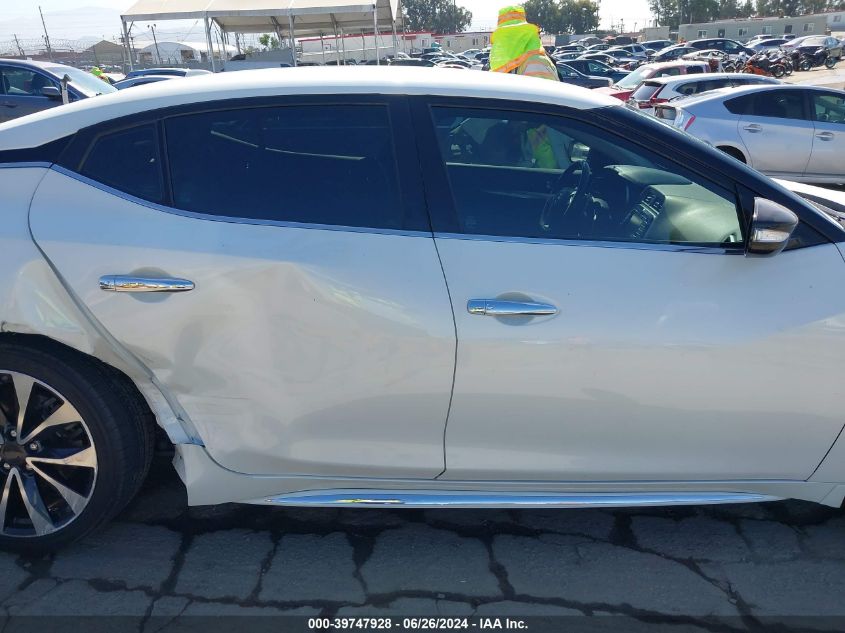 2016 Nissan Maxima 3.5 Platinum/3.5 S/3.5 Sl/3.5 Sr/3.5 Sv VIN: 1N4AA6AP5GC376563 Lot: 39747928