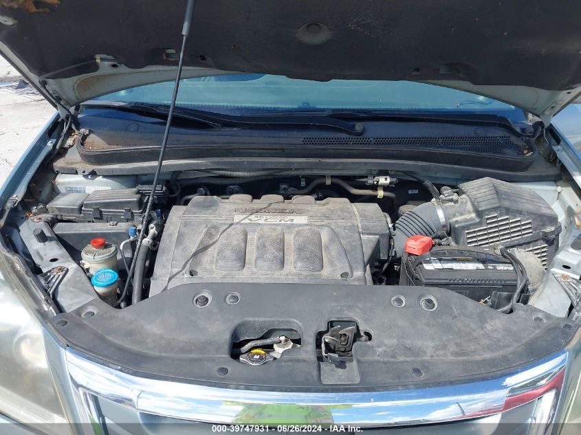 2010 Honda Odyssey Ex-L VIN: 5FNRL3H72AB043405 Lot: 39747931