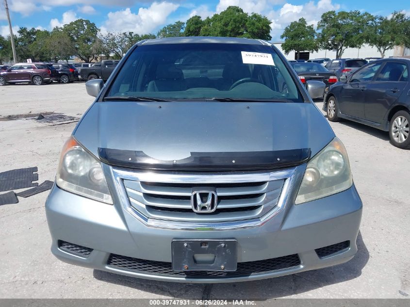 2010 Honda Odyssey Ex-L VIN: 5FNRL3H72AB043405 Lot: 39747931
