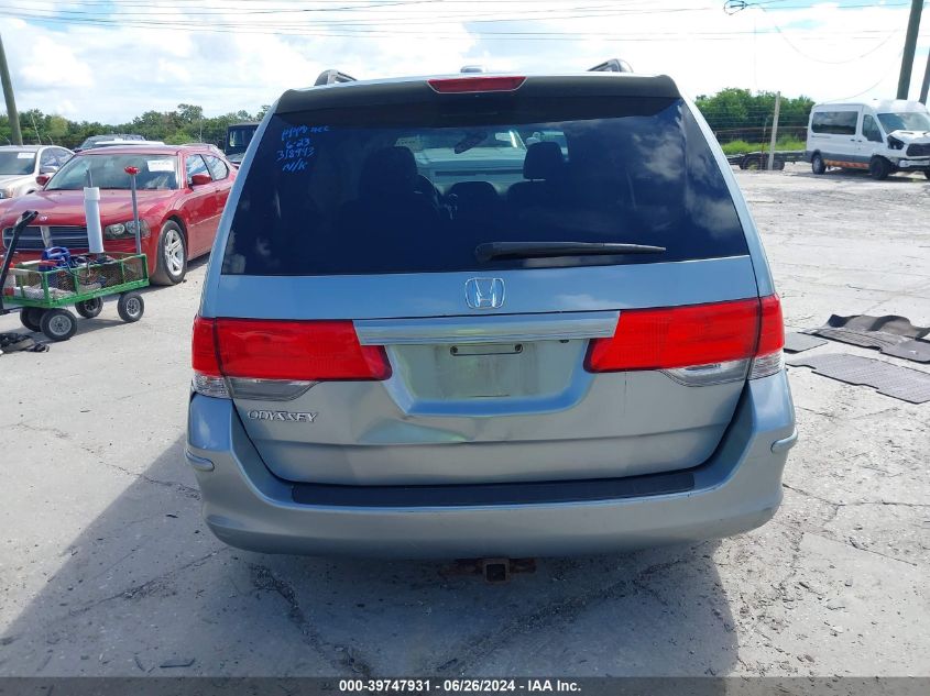 2010 Honda Odyssey Ex-L VIN: 5FNRL3H72AB043405 Lot: 39747931