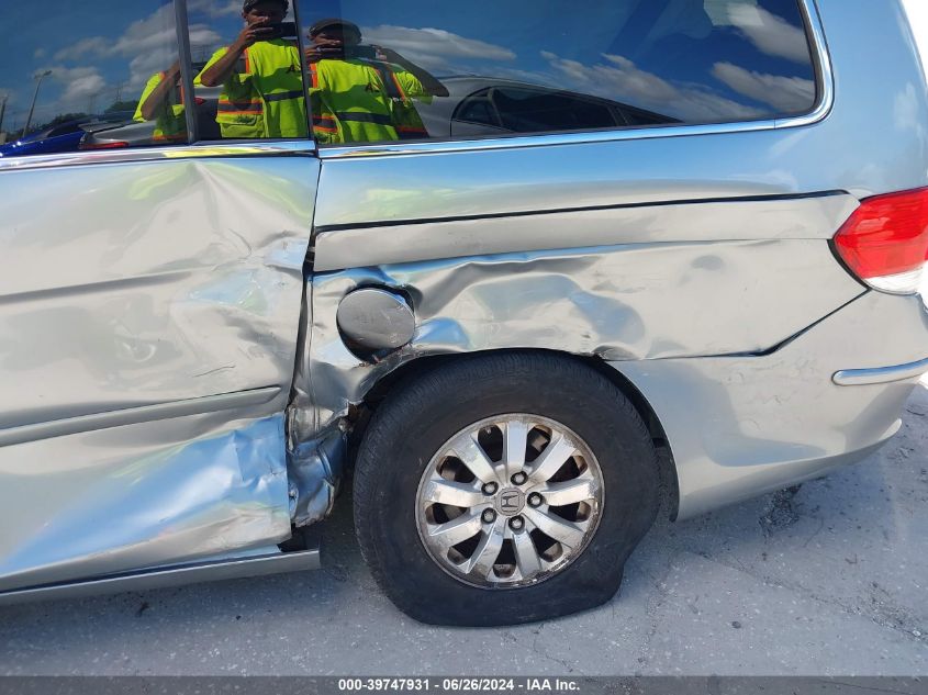 2010 Honda Odyssey Ex-L VIN: 5FNRL3H72AB043405 Lot: 39747931