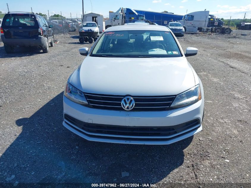 2017 Volkswagen Jetta 1.4T S VIN: 3VW2B7AJ9HM329238 Lot: 39747962