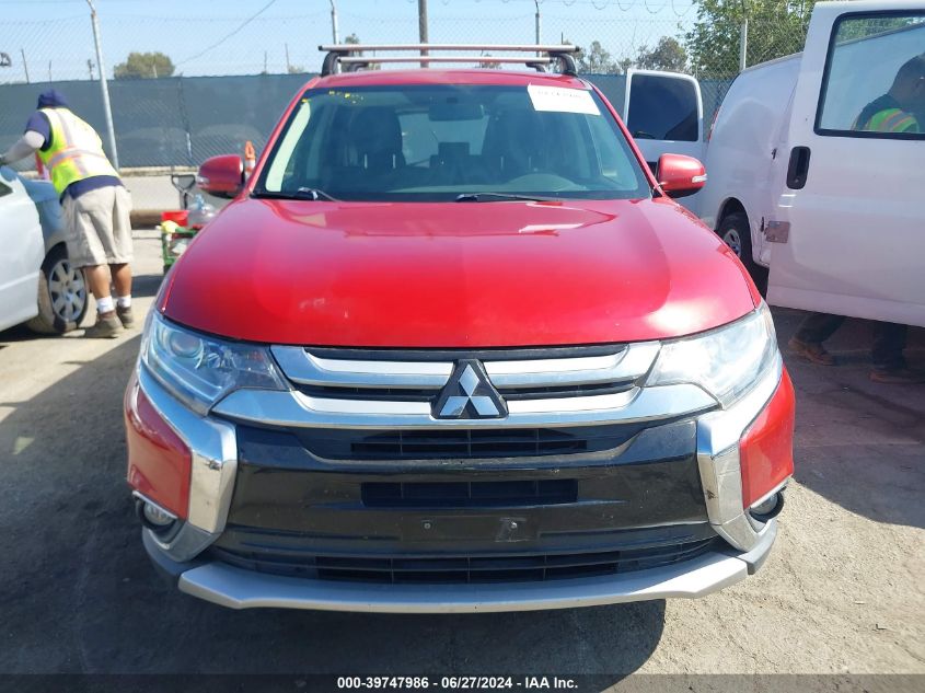 2017 Mitsubishi Outlander Se VIN: JA4AZ3A35HZ026163 Lot: 39747986