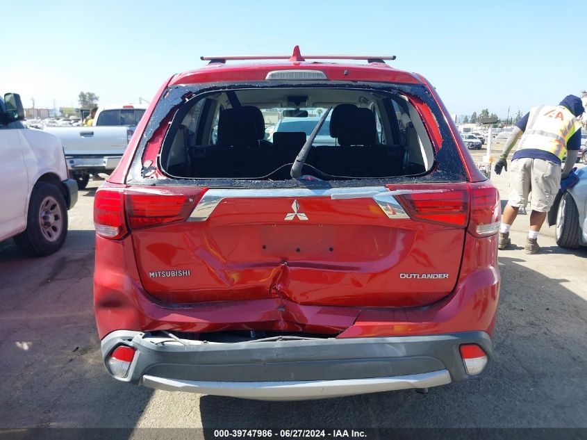 2017 Mitsubishi Outlander Se VIN: JA4AZ3A35HZ026163 Lot: 39747986