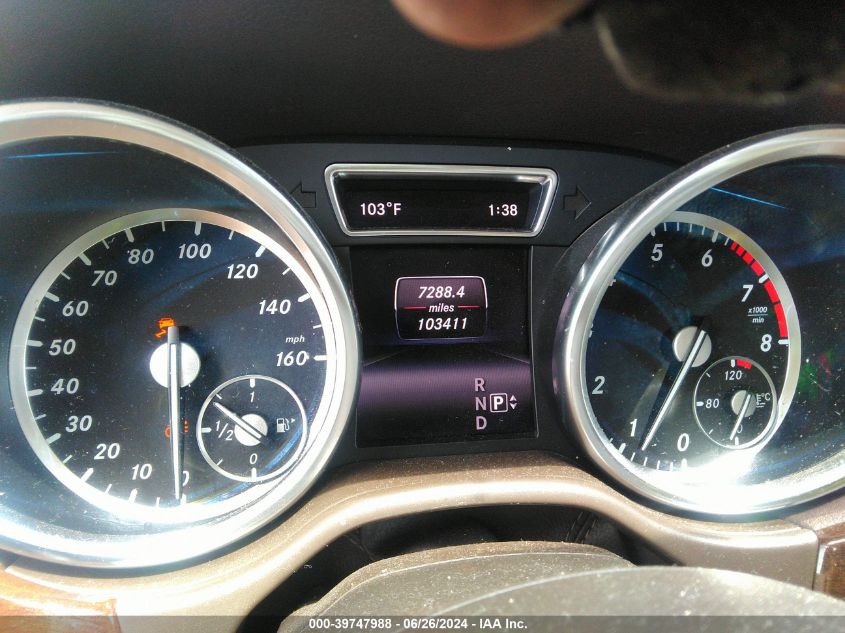 2015 Mercedes-Benz Ml 350 4Matic VIN: 4JGDA5HB7FA602409 Lot: 39747988