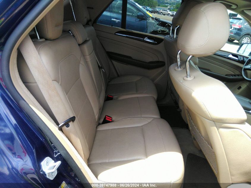 2015 Mercedes-Benz Ml 350 4Matic VIN: 4JGDA5HB7FA602409 Lot: 39747988