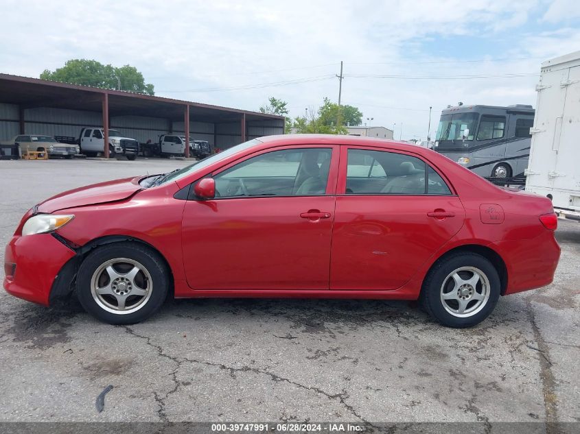 2009 Toyota Corolla Le VIN: 2T1BU40E69C122459 Lot: 39747991