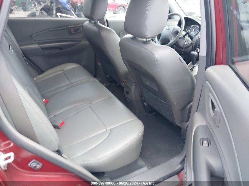 2008 Hyundai Tucson Gls VIN: KM8JM12B88U875050 Lot: 39748008