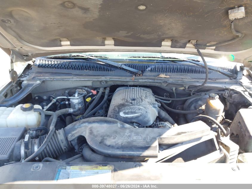 2001 Chevrolet Tahoe Lt VIN: 1GNEC13TX1R174767 Lot: 39748027