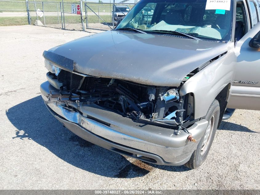 2001 Chevrolet Tahoe Lt VIN: 1GNEC13TX1R174767 Lot: 39748027