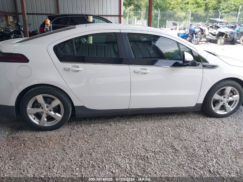 2014 Chevrolet Volt VIN: 1G1RA6E40EU142134 Lot: 39748028