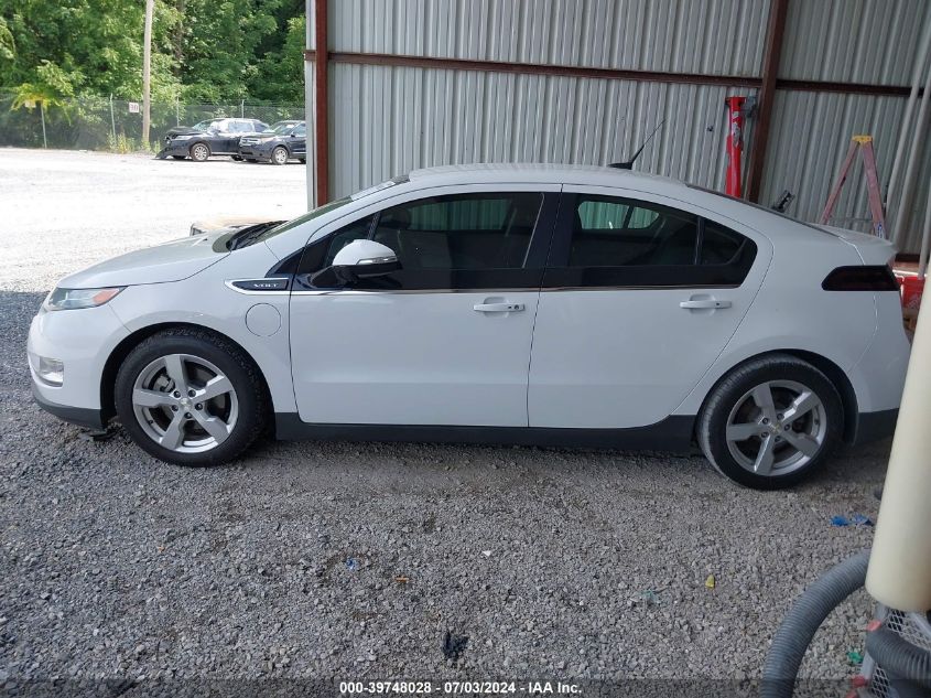 2014 Chevrolet Volt VIN: 1G1RA6E40EU142134 Lot: 39748028