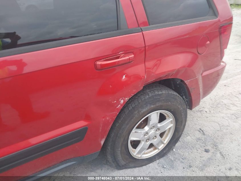 2006 Jeep Grand Cherokee Laredo VIN: 1J4HS48N46C302283 Lot: 39748043