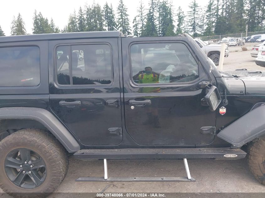 2022 Jeep Wrangler Unlimited Sport Altitude 4X4 VIN: 1C4HJXDG2NW120757 Lot: 39748066